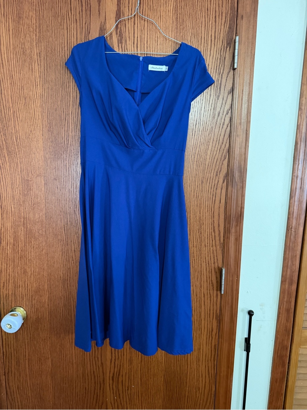 Royal blue bridesmaid dress